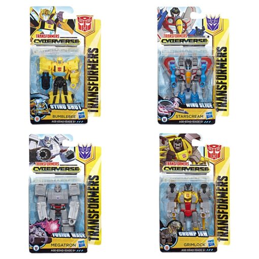 Transformers Cyberverse figurka 3-5 kroků transformace
