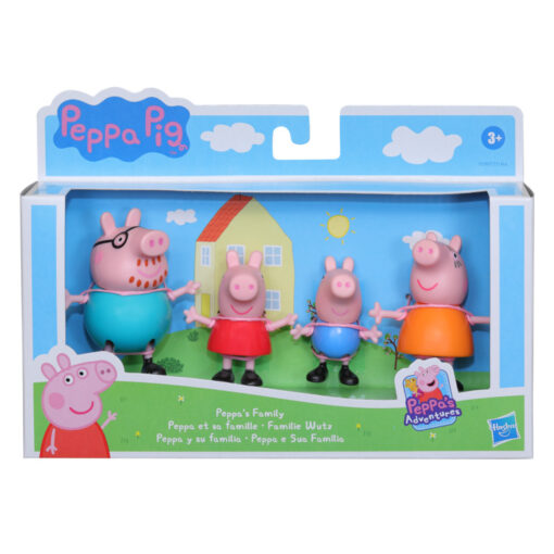 Prasátko Peppa Peppina rodinka sada 4 figurek