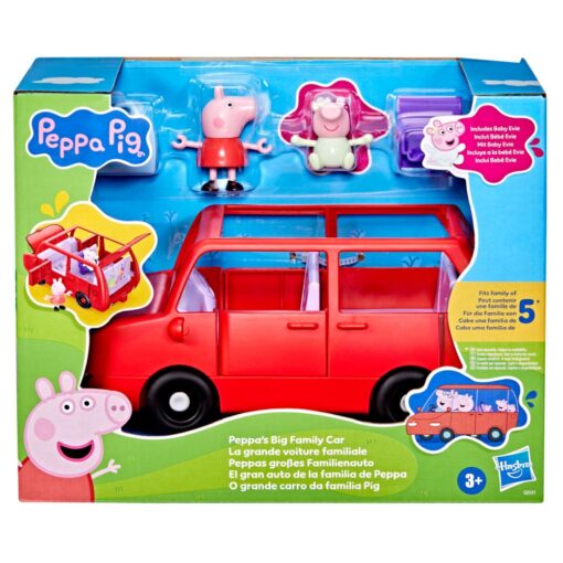 Prasátko Peppa Pig velké rodinné auto