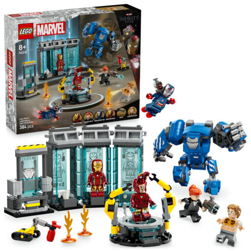 Iron Man a jeho laboratoř: Síň brnění