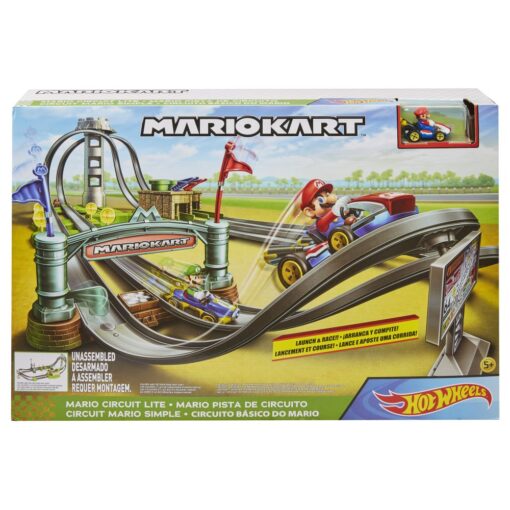 Hot Wheels Mario Kart Dvojitý závodní okruh