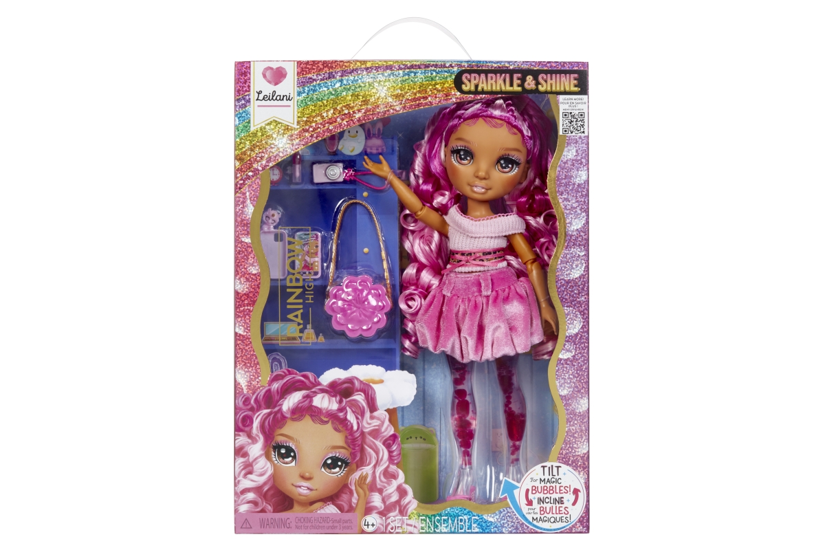 Rainbow High Sparkle & Shine Fashion panenka - Pink