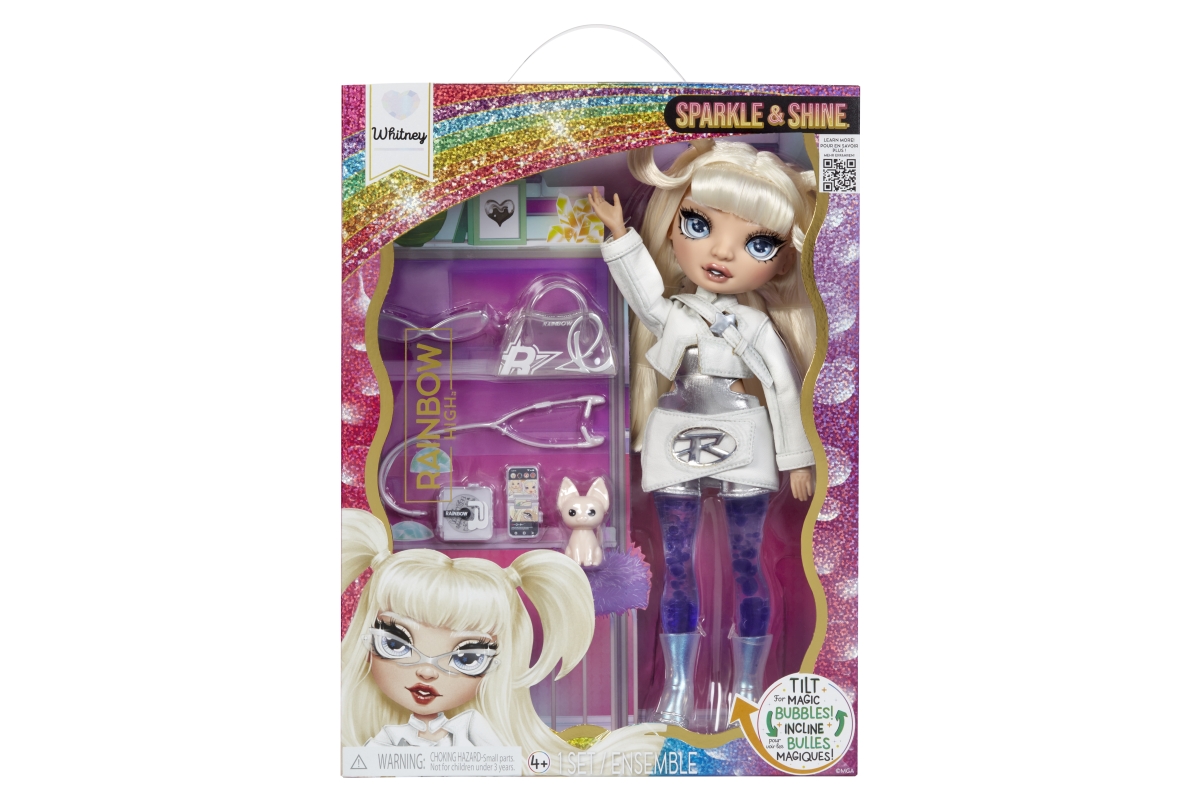 Rainbow High Sparkle & Shine Fashion panenka - White